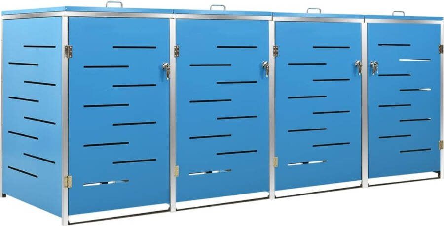 VidaXL -Containerberging-vierdubbel-276 5x77 5x115 5-cm-roestvrij-staal