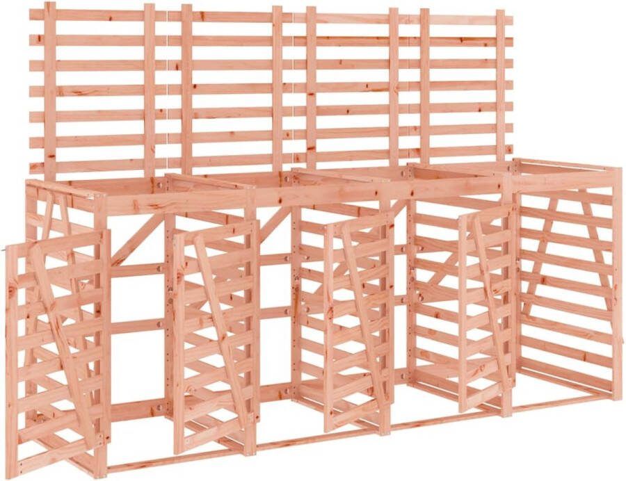 VidaXL -Containerberging-viervoudig-massief-douglashout