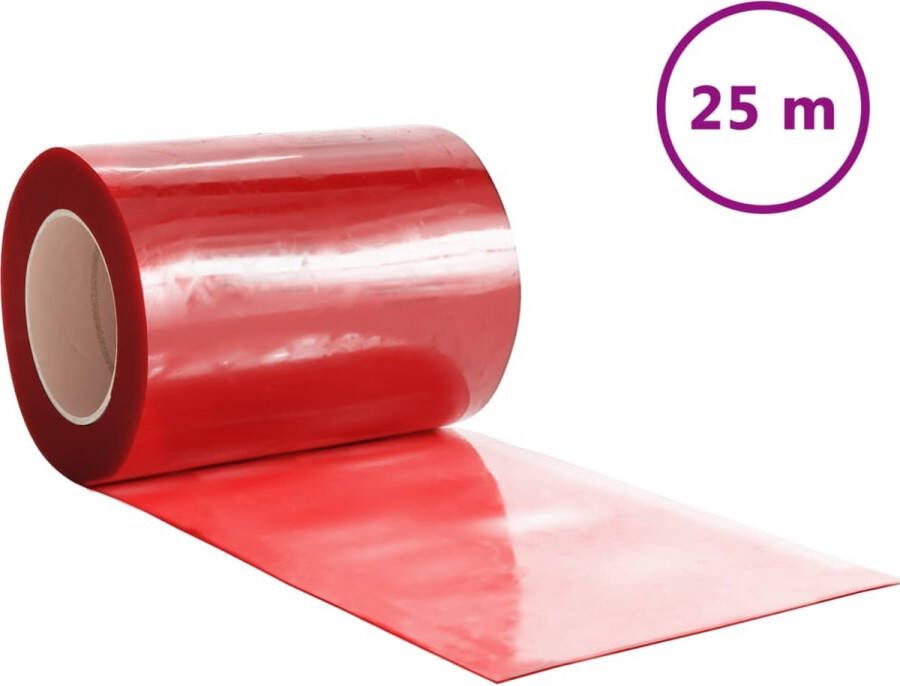 Prolenta Premium INFIORI Deurgordijn 300x2 6 mm 25 m PVC rood