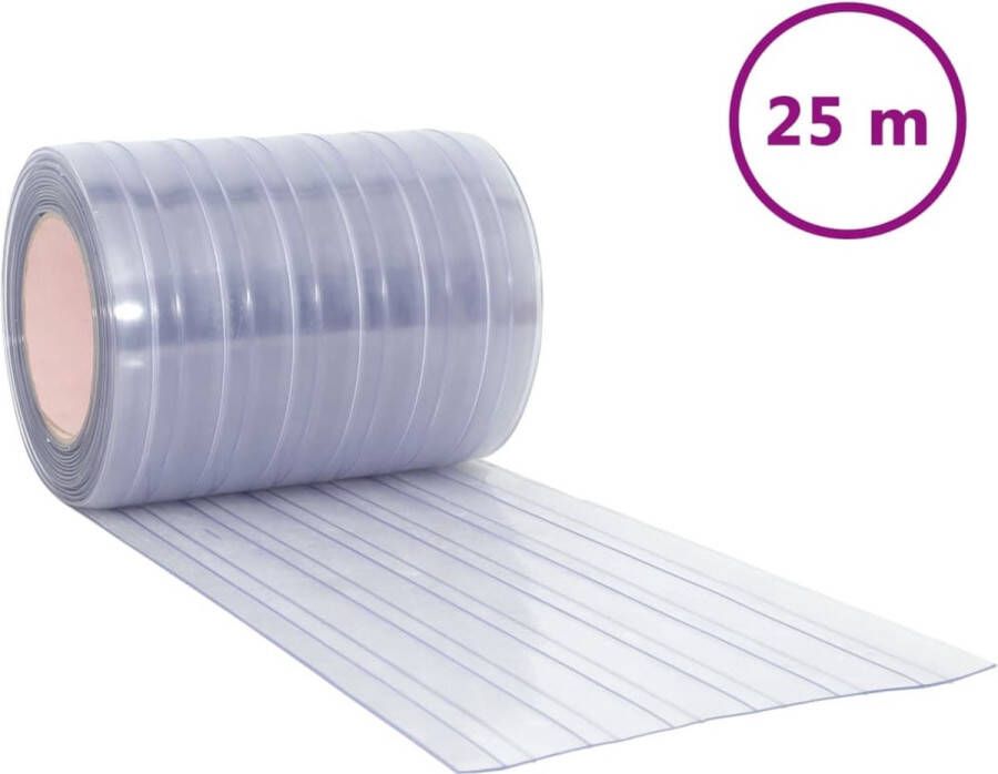 VidaXL -Deurgordijn-300x2 6-mm-25-m-PVC-transparant