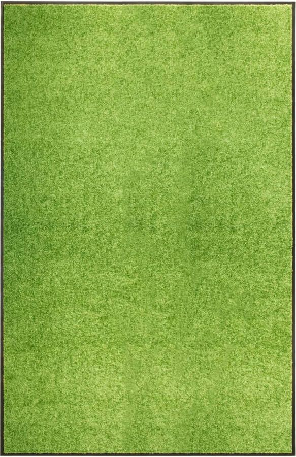 VidaXL -Deurmat-wasbaar-120x180-cm-groen