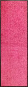 VidaXL Deurmat wasbaar 60x180 cm roze VDXL_323447