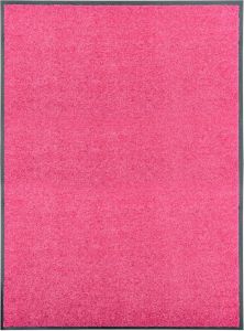 VidaXL Deurmat wasbaar 90x120 cm roze VDXL_323448