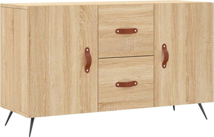 VidaXL -Dressoir-100x36x60-cm-bewerkt-hout-sonoma-eikenkleurig