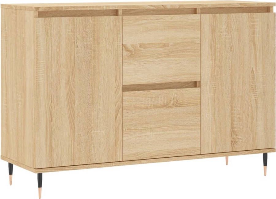 VidaXL -Dressoir-104x35x70-cm-bewerkt-hout-sonoma-eikenkleurig