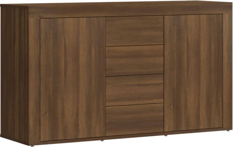 VidaXL -Dressoir-120x36x69-cm-bewerkt-hout-bruineikenkleurig