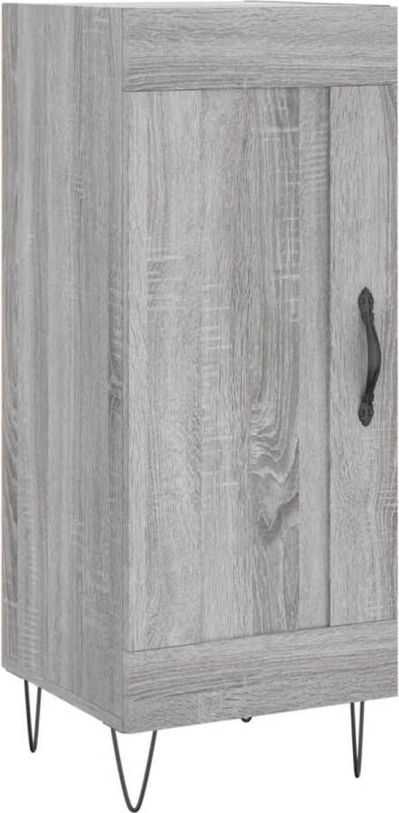 VidaXL -Dressoir-34 5x34x90-cm-bewerkt-hout-grijs-sonoma-eikenkleurig