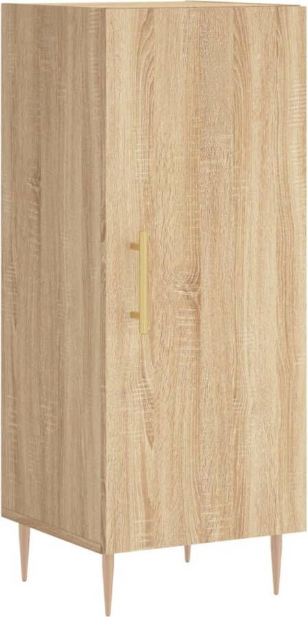 VidaXL -Dressoir-34 5x34x90-cm-bewerkt-hout-sonoma-eiken