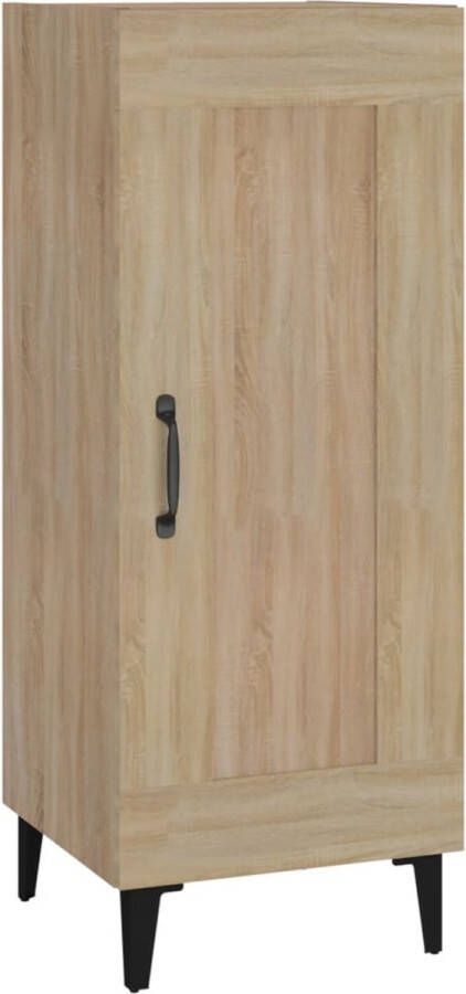 VidaXL -Dressoir-34 5x34x90-cm-bewerkt-hout-sonoma-eiken