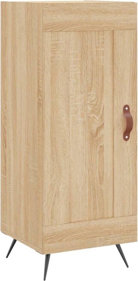 VidaXL -Dressoir-34 5x34x90-cm-bewerkt-hout-sonoma-eiken