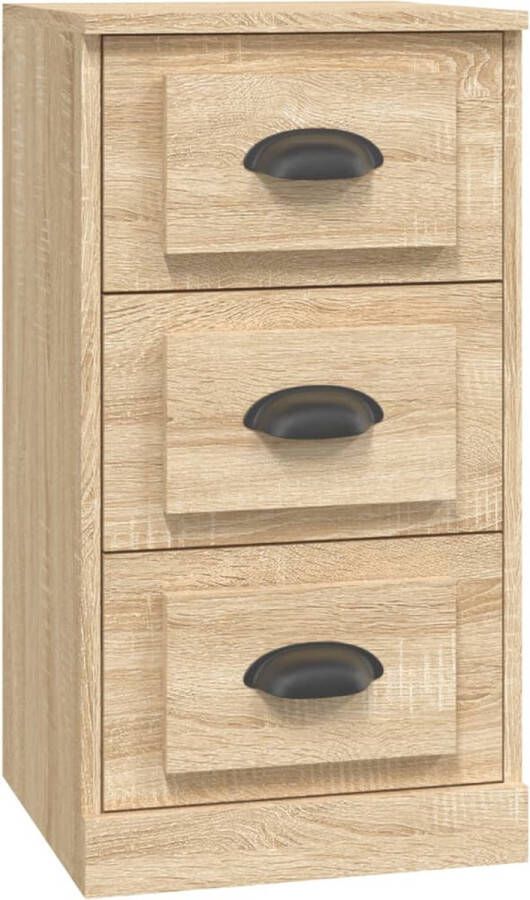 VidaXL -Dressoir-36x35 5x67 5-cm-bewerkt-hout-sonoma-eikenkleurig