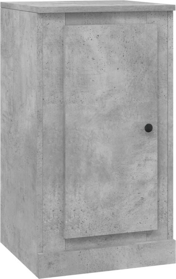 VidaXL -Dressoir-37 5x35 5x67 5-cm-bewerkt-hout-betongrijs