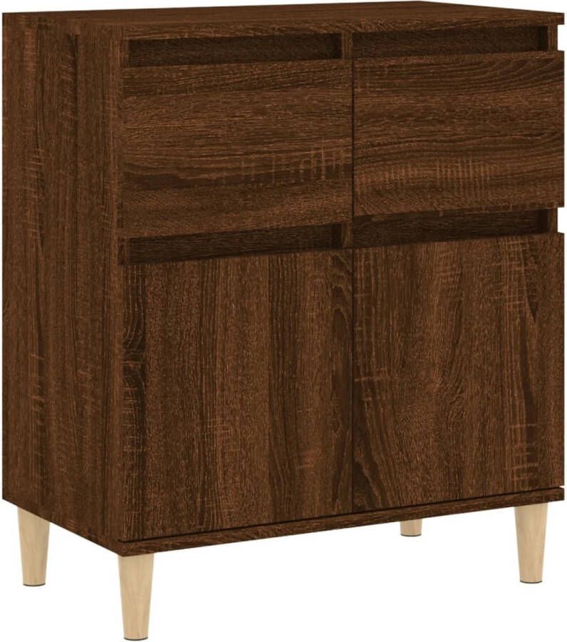 VidaXL -Dressoir-60x35x70-cm-bewerkt-hout-bruineikenkleurig