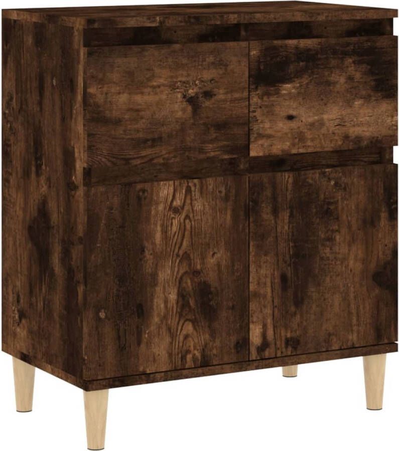 VidaXL -Dressoir-60x35x70-cm-bewerkt-hout-gerookt-eikenkleurig