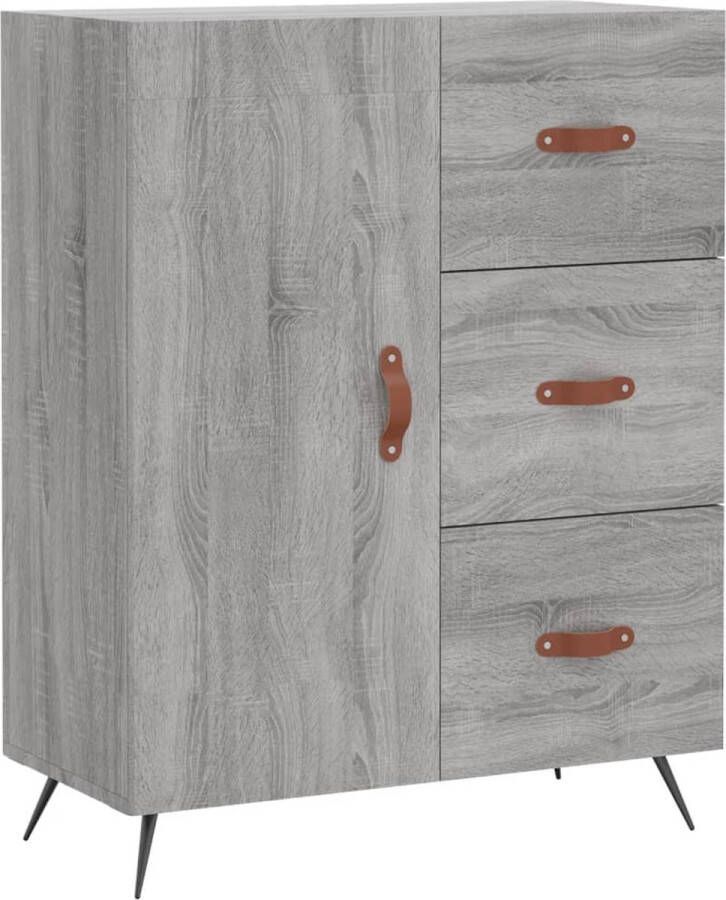 VidaXL -Dressoir-69 5x34x90-cm-bewerkt-hout-grijs-sonoma-eikenkleurig