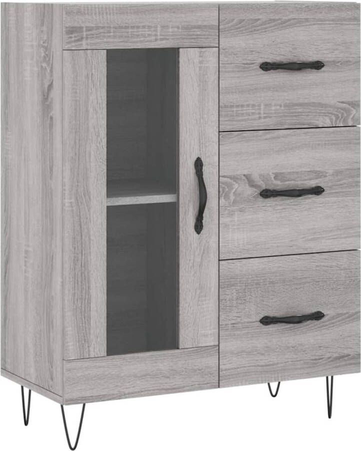 VidaXL -Dressoir-69 5x34x90-cm-bewerkt-hout-grijs-sonoma-eikenkleurig