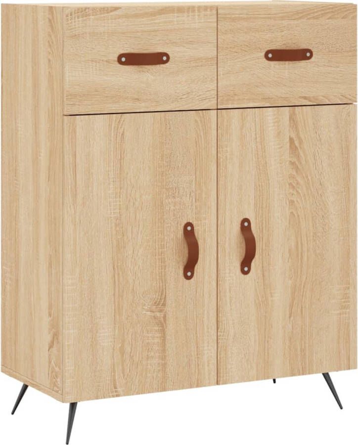 VidaXL -Dressoir-69 5x34x90-cm-bewerkt-hout-sonoma-eikenkleurig