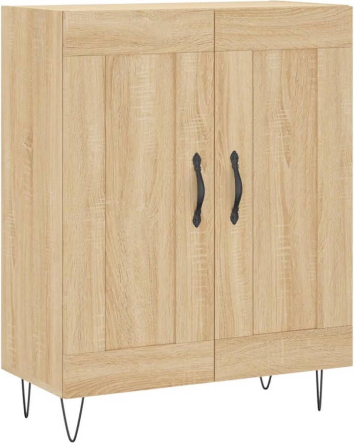 VidaXL -Dressoir-69 5x34x90-cm-bewerkt-hout-sonoma-eikenkleurig