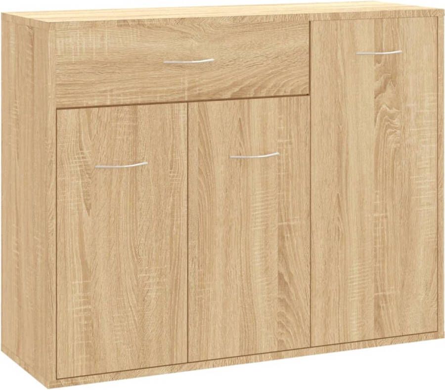 VidaXL -Dressoir-88x30x70-cm-bewerkt-hout-sonoma-eikenkleurig