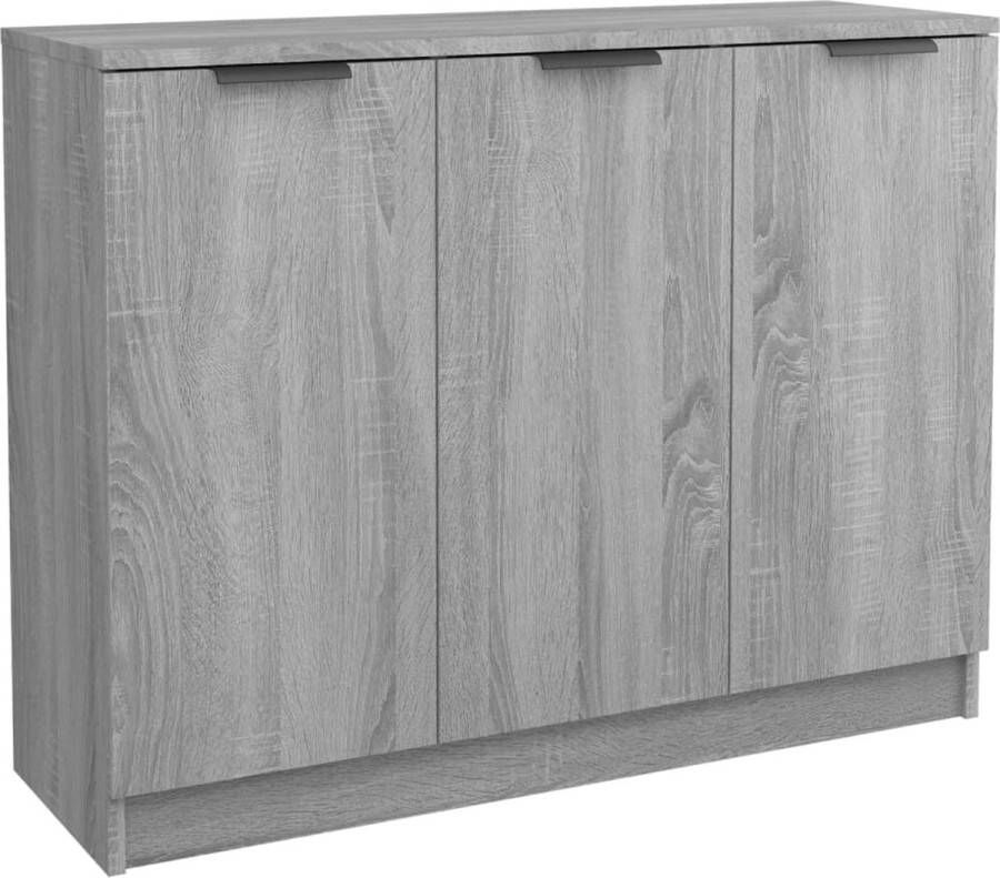 VidaXL -Dressoir-90 5x30x70-cm-bewerkt-hout-grijs-sonoma-eikenkleurig