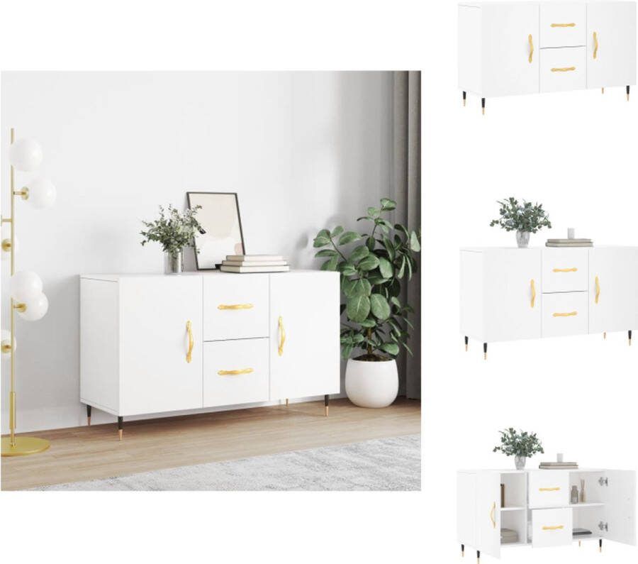 VidaXL Dressoir Meubelen 100x36x60cm Wit Keukenkast