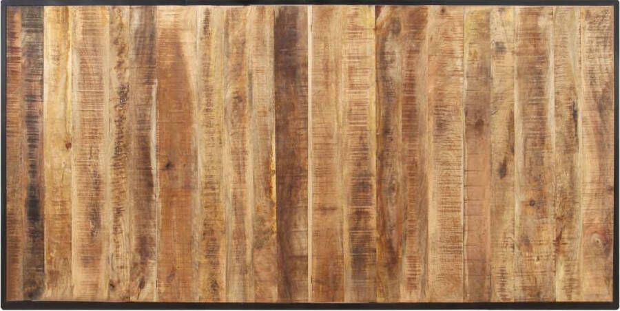 VidaXL Eettafel 160 cm ruw mangohout VDXL_320693