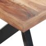 Vida XL vidaXL Eettafel 180x90x75 cm massief hout met honingkleurige afwerking-VXL-321548 - Thumbnail 4