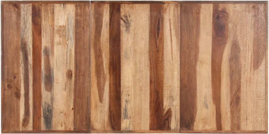 VidaXL Eettafel 180x90x75 cm massief hout met sheesham afwerking VDXL_321548