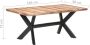 Vida XL vidaXL Eettafel 180x90x75 cm massief hout met honingkleurige afwerking-VXL-321548 - Thumbnail 5