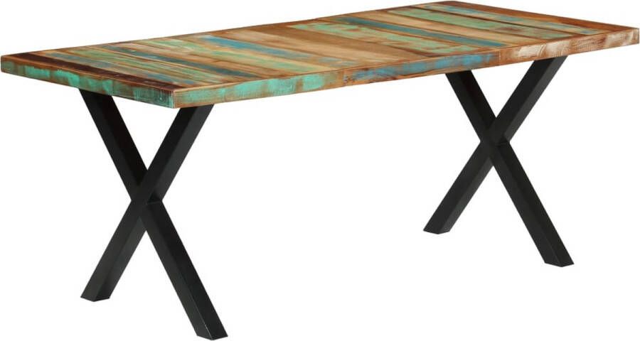 VidaXL -Eettafel-180x90x76-cm-massief-gerecycled-hout