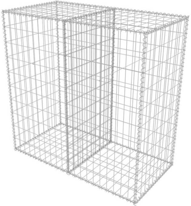 VidaXL -Gabion-mand-100x50x100-cm-gegalvaniseerd-staal