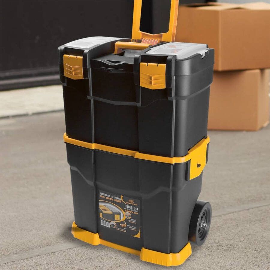 VidaXL -Gereedschapskoffer-op-wielen-460x280x677-mm-polypropeen