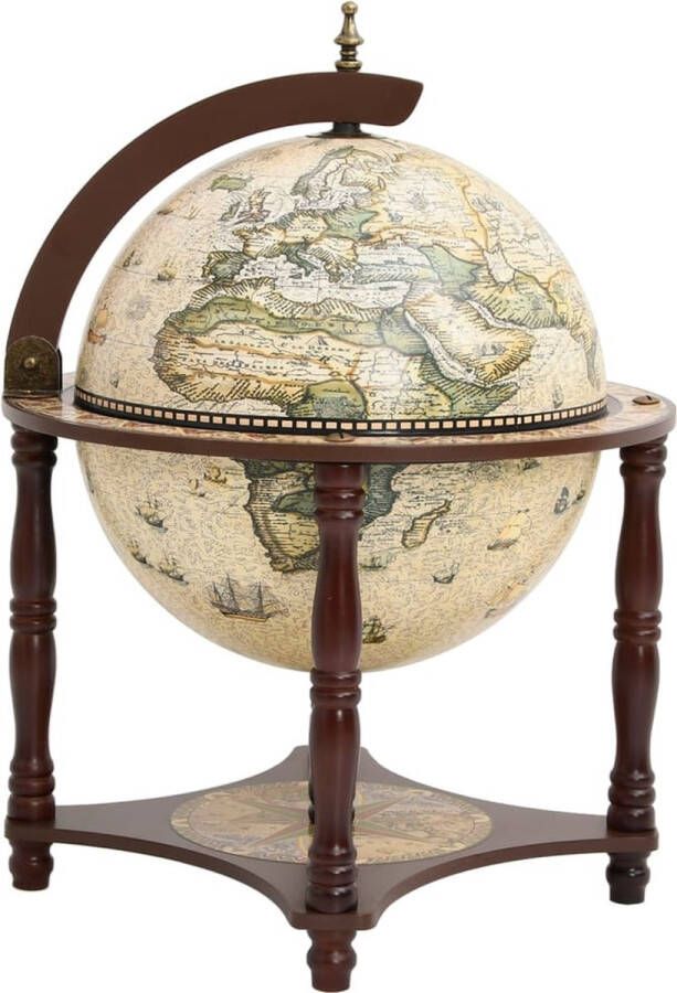 VidaXL -Globebar-massief-eucalyptushout-bruin