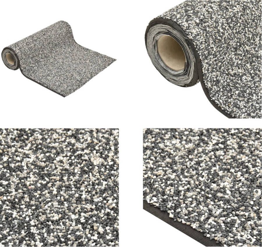 VidaXL Grindfolie 150x40 cm grijs Grindfolie Grindfolies Vijverfolie Grindfolie Vijver
