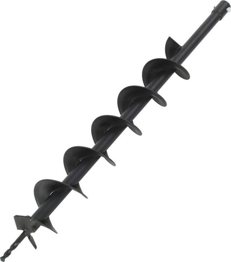 VidaXL Grondboor 100 mm staal