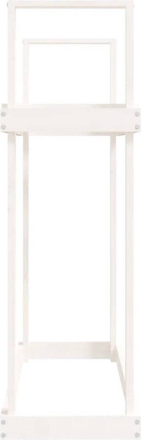 VidaXL -Haardhoutrek-110x35x108 5-cm-massief-douglashout