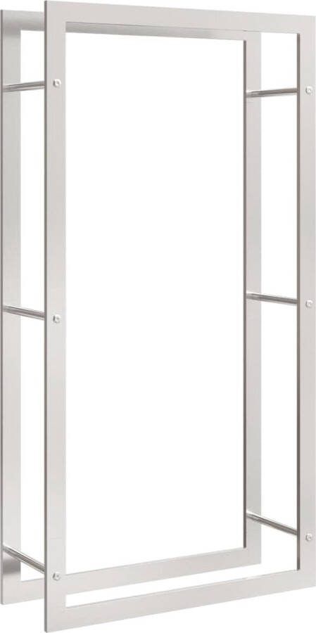 VidaXL -Haardhoutrek-80x28x154-cm-roestvrij-staal