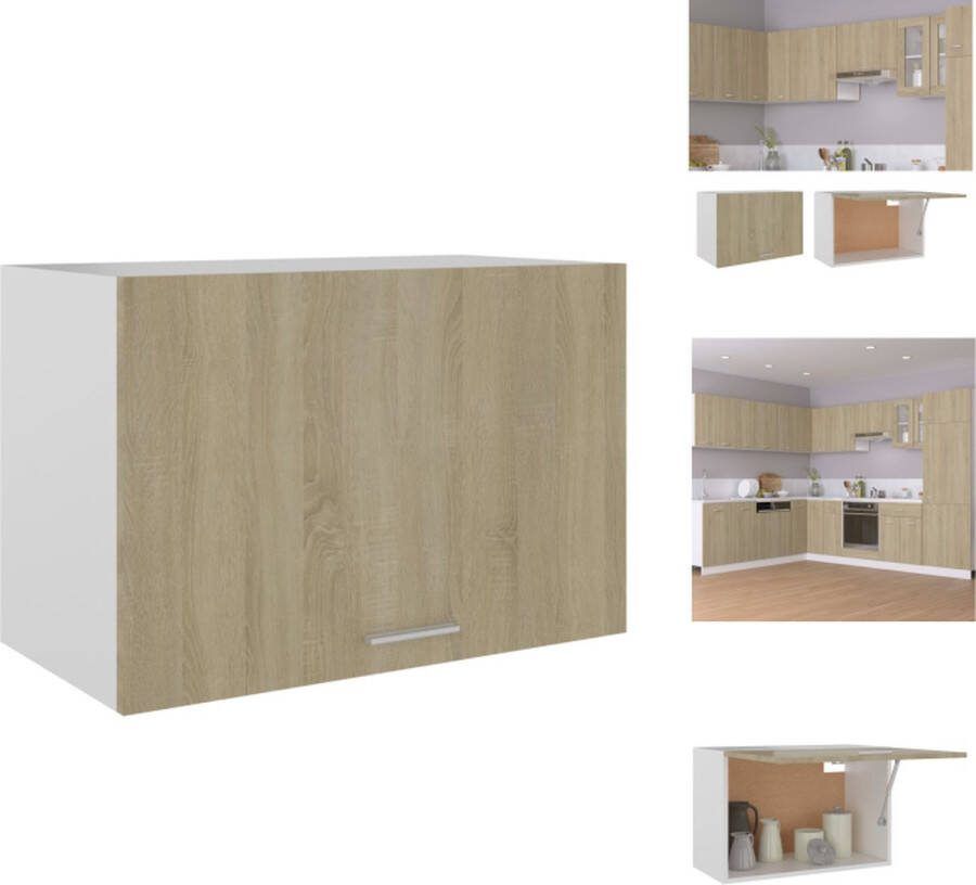 VidaXL Hangkast Opbergkast 60 x 31 x 40 cm Sonoma Eiken Keukenkast
