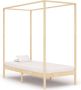 VidaXL -Hemelbedframe-massief-grenenhout-90x200-cm - Thumbnail 1