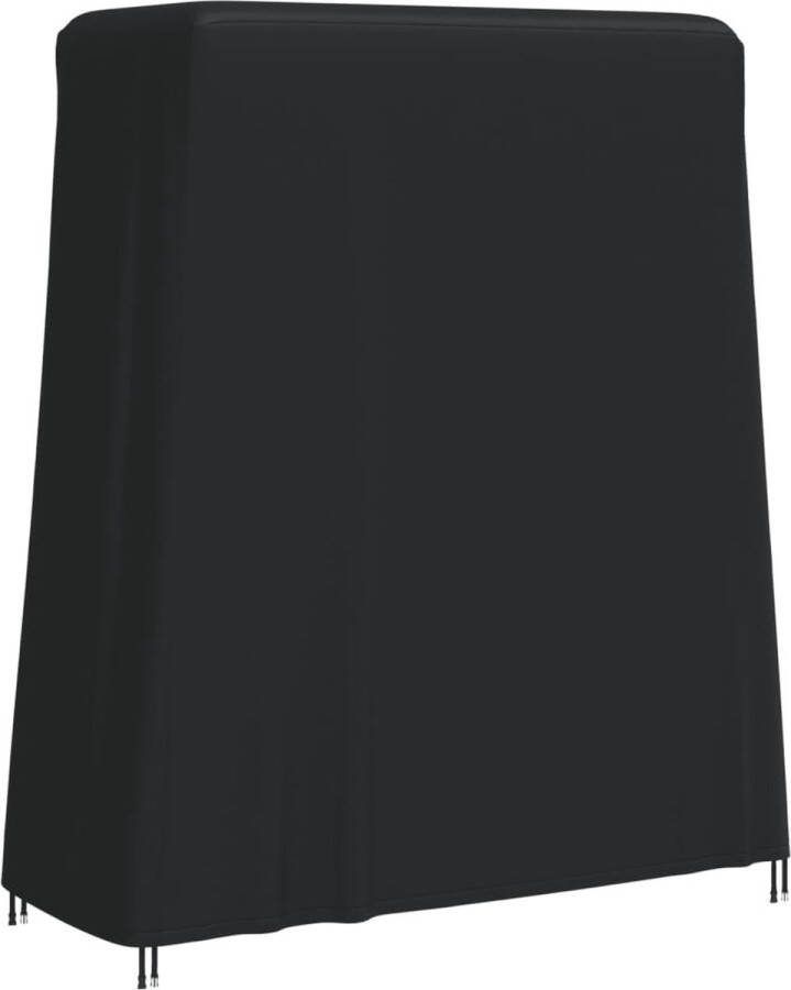 VidaXL -Hoes-voor-tafeltennistafel-165x70x185-cm-420D-oxford-stof-zwart
