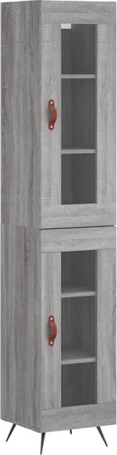 VidaXL -Hoge-kast-34 5x34x180-cm-bewerkt-hout-grijs-sonoma-eikenkleurig