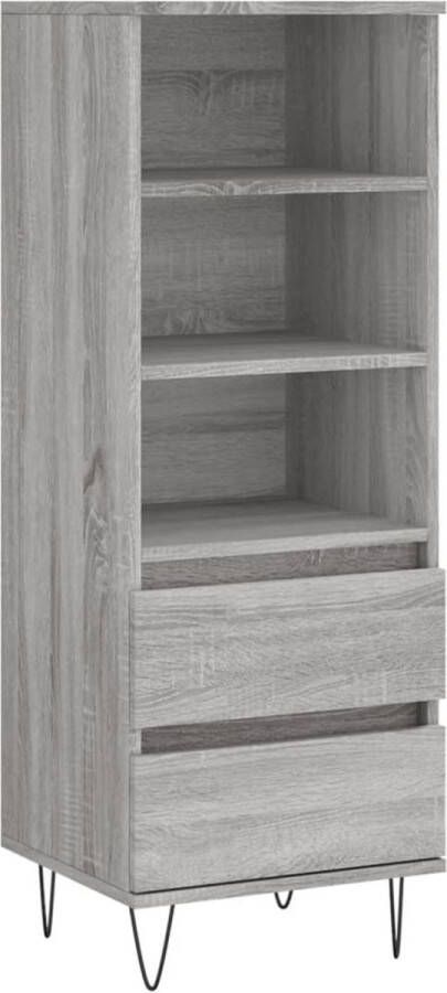 VidaXL -Hoge-kast-40x36x110-cm-bewerkt-hout-grijs-sonoma