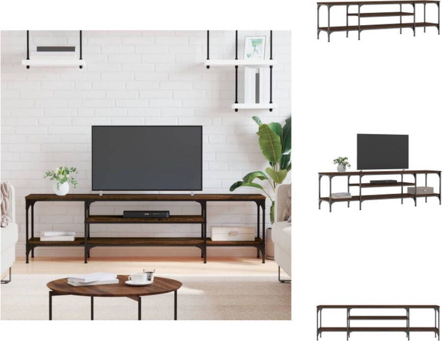VidaXL Industriële Tv-kast Hout 161 x 35 x 45 cm Kast
