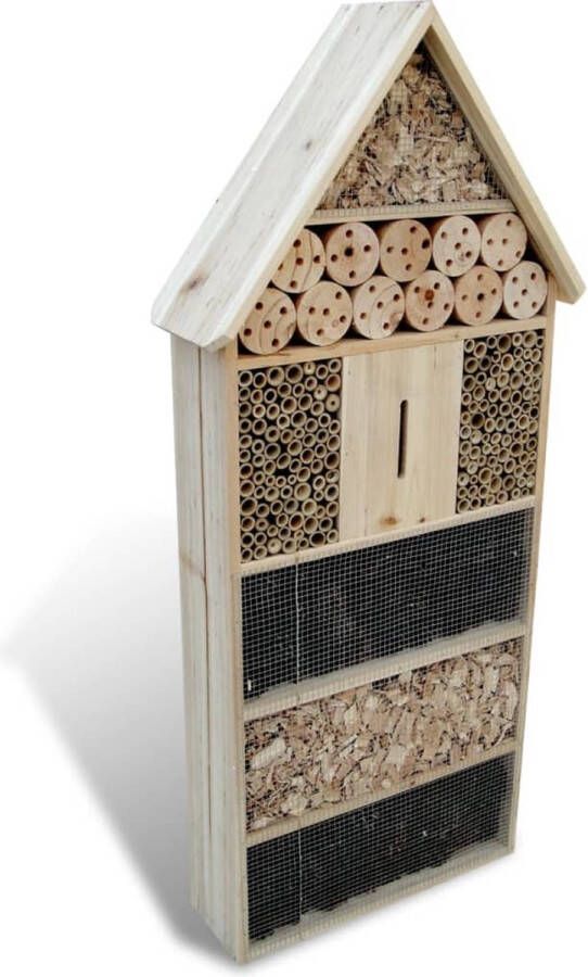 VidaXL Insectenhotel XXL 50 x 15 x 100 cm