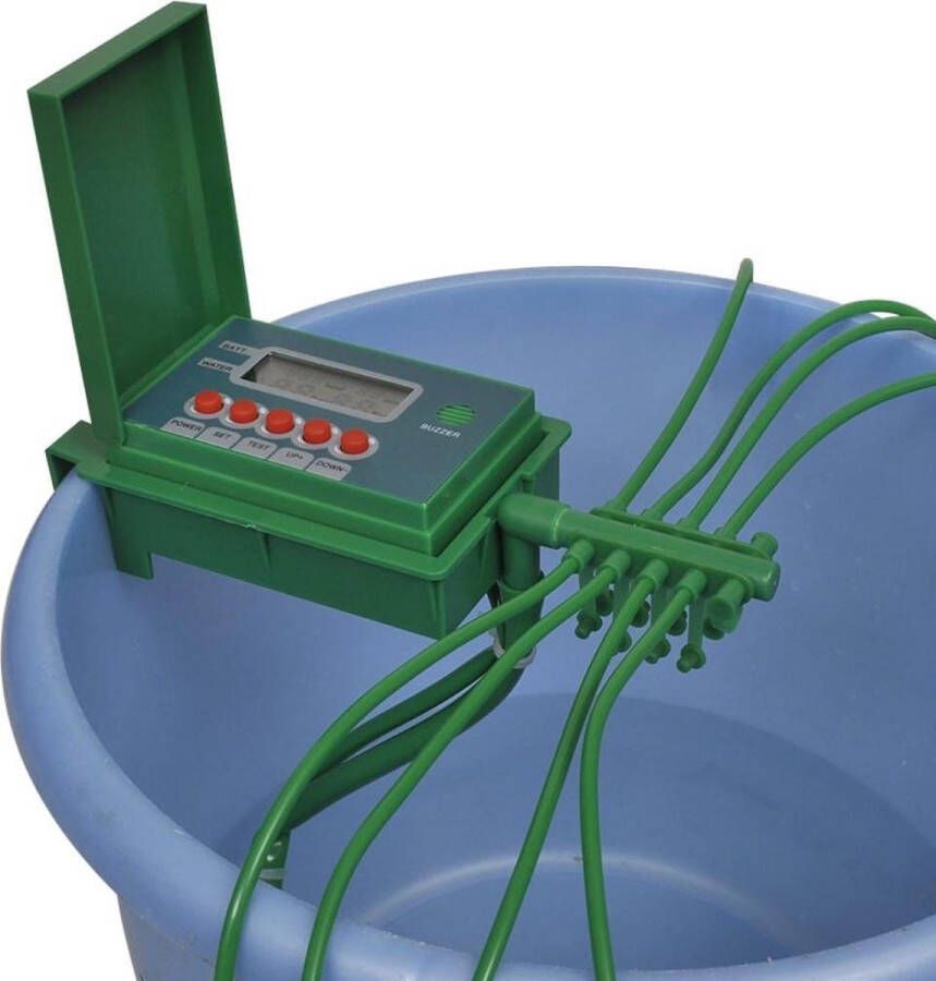 VidaXL Irrigatiesysteem automatisch met timer voor watersproeier