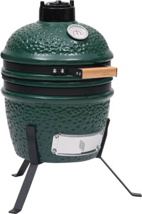VidaXL Kamado barbecue 56 cm keramiek groen