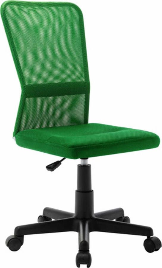 VidaXL -Kantoorstoel-44x52x100-cm-mesh-stof-groen