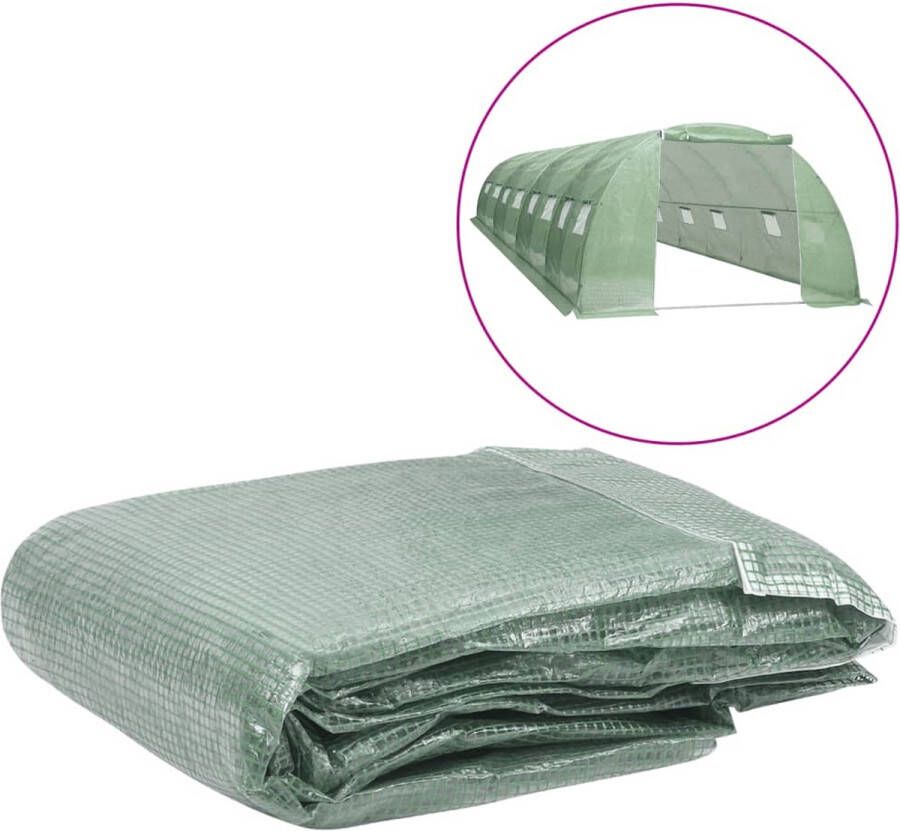 VidaXL -Kashoes-vervangend-(32-m²)-400x800x200-cm-groen