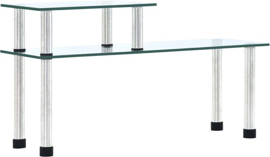 VidaXL -Keukenschap-45x16x26-cm-gehard-glas-transparent