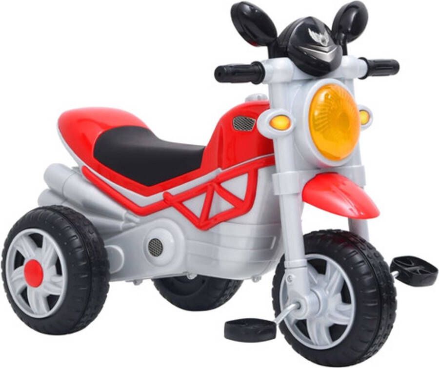 VidaXL Kinderdriewieler trike rood